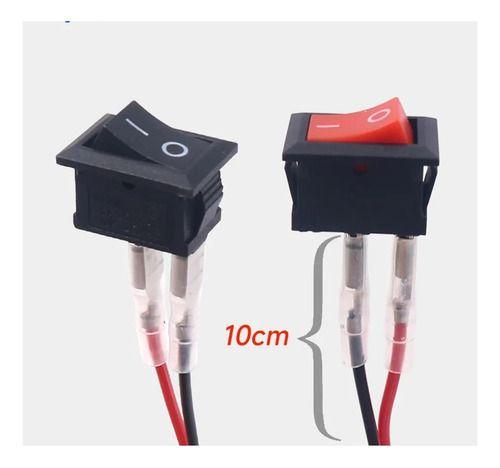 Interruptor X2 Switch On/off Con Cable Universal 12v Nº47-1