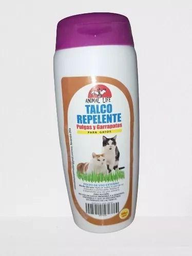 2x Talco Repelente Para Gatos Pulgas Garrapatas Polvo 100g-1
