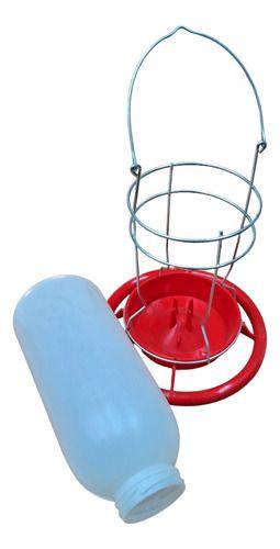 Comedero Pollo Pajaro Colibri Ave Alimentador L681-3