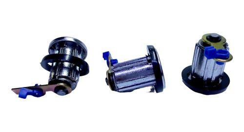 Chapa Cilindro 3 Puertas Automotriz Universal Kit 703-5