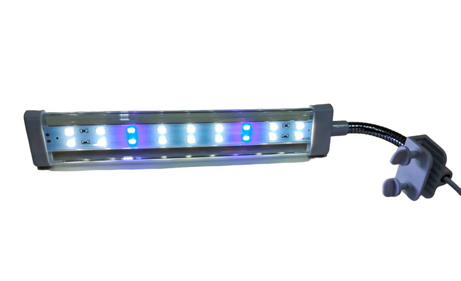 Iluminación Luz Led Acuario Pecera Clip Yz-20 8w-5