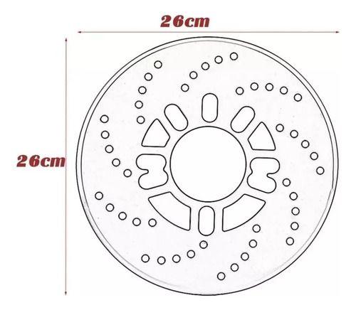 Cubre Disco Tambor X2 Metalico Negro Tuning Universal Hs08-2