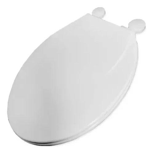 Tapa De Baño Blanco Asiento Wc Universal  Plastico Y00393-1