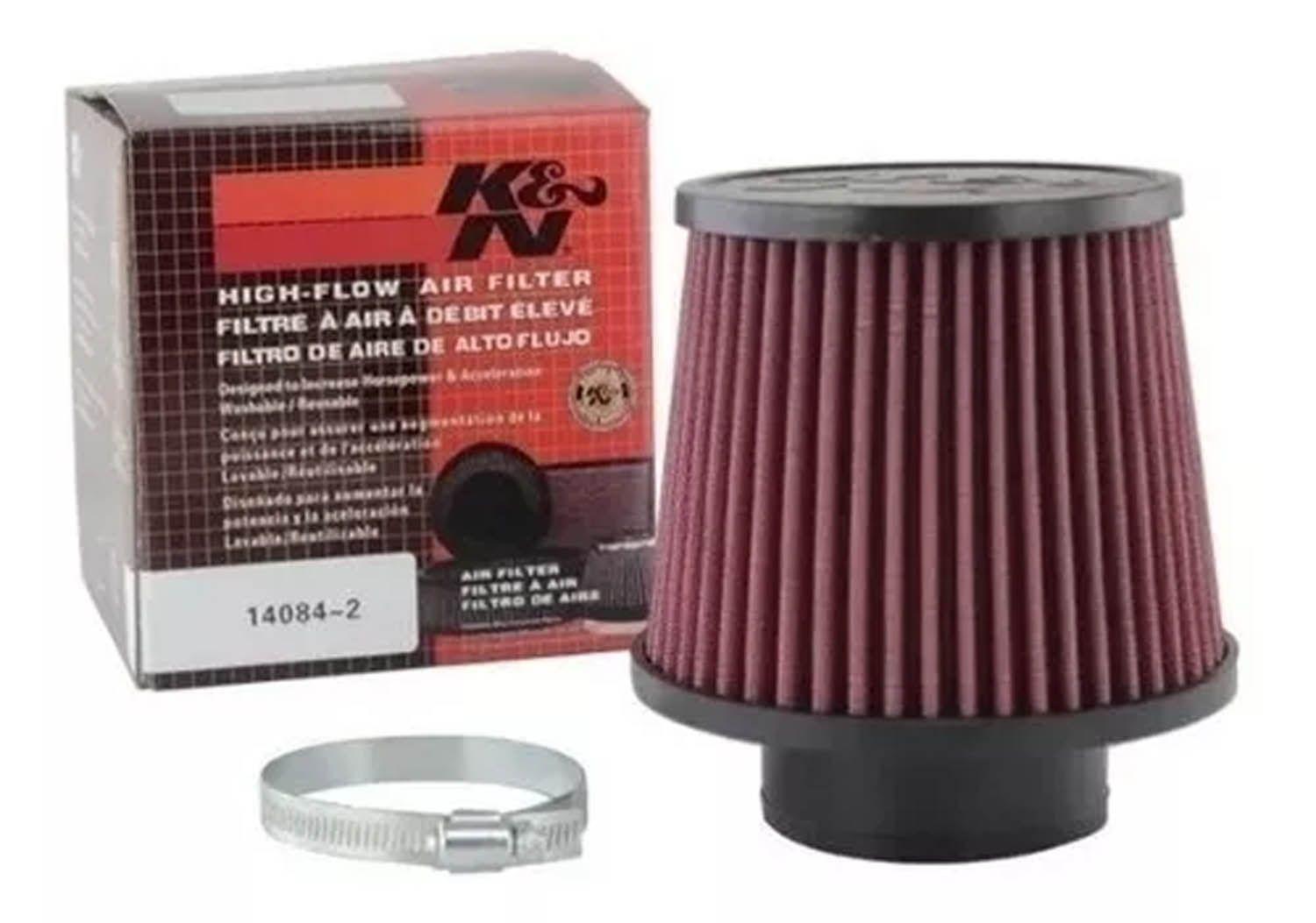 Filtro Conico Aire K&n Corto Universal Tuning Pc0610-2