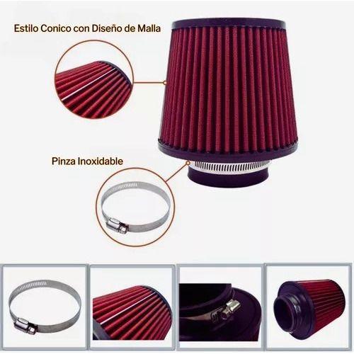 Filtro Conico Aire K&n Corto Universal Tuning Pc0610-3