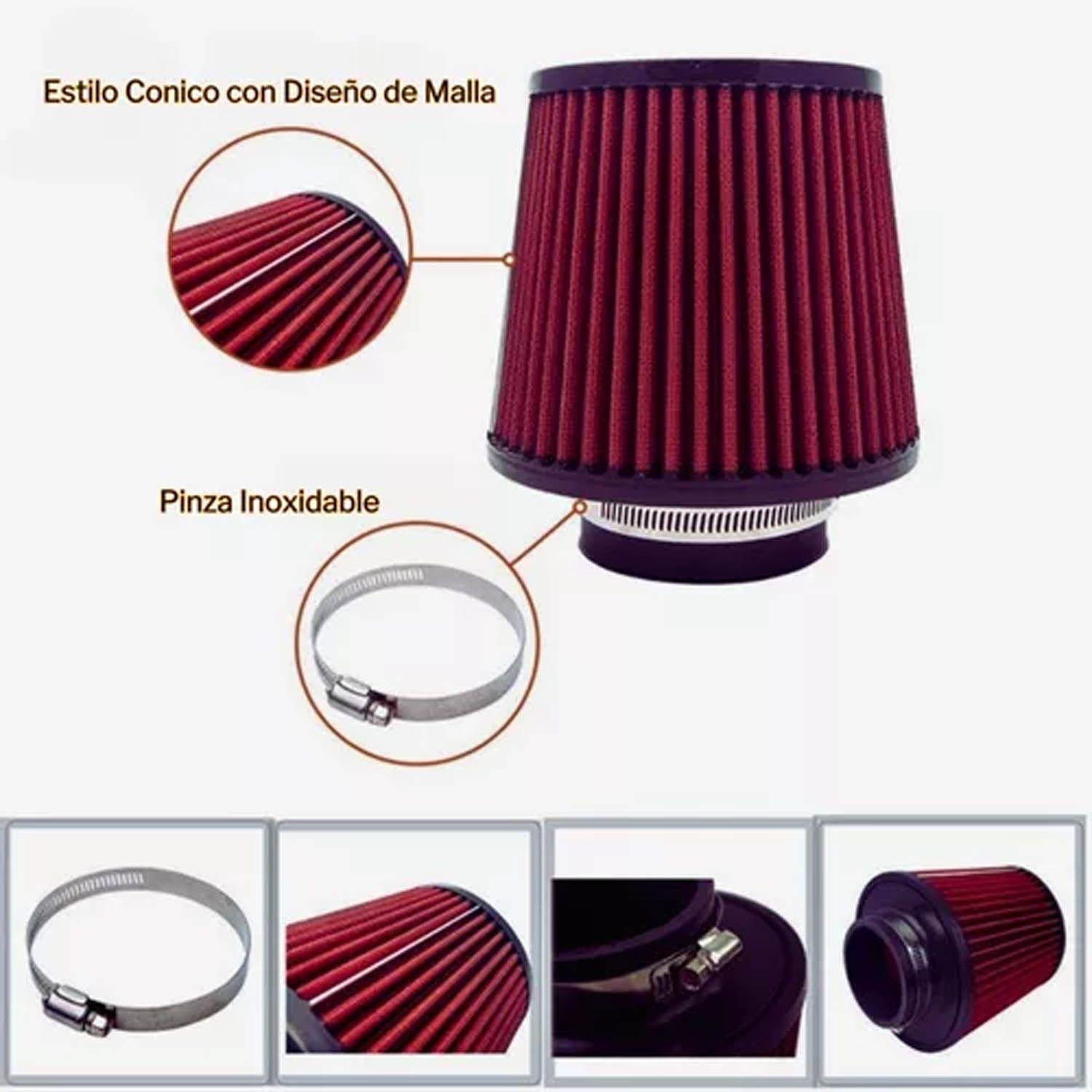 Filtro Conico Aire K&n Corto Universal Tuning Pc0610-4