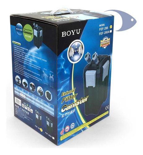 Filtro Externo Grande Para Acuario Pecera Estanque Fef-280-5
