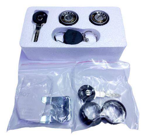 Chapa Cilindro 2 Puertas Automotriz Universal Kit 702-1