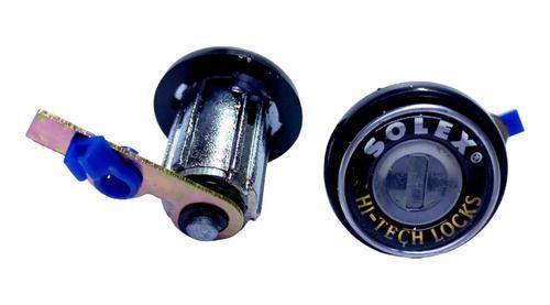 Chapa Cilindro 2 Puertas Automotriz Universal Kit 702-3