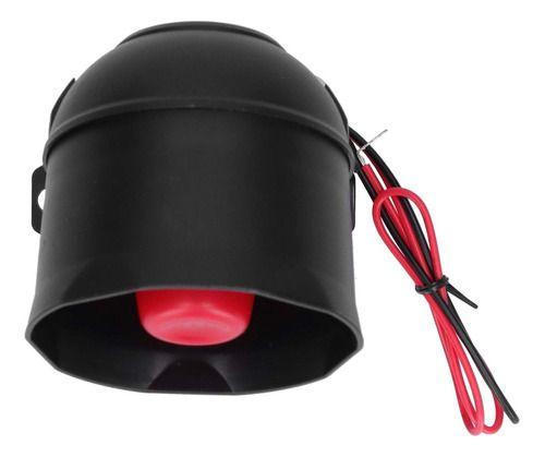 Sirena Alarma Bocina Antirrobo 12v 15w 6tono Auto Moto Scoot-1