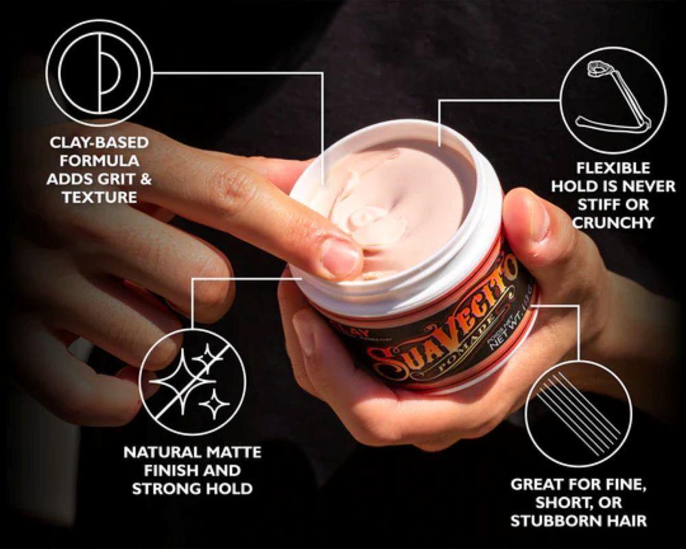 Suavecito Pomade Firme Clay 113grs.-2