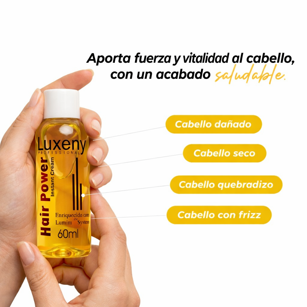 Luxeny Hair Power Tratamiento Fortalecedor 60 Ml-2