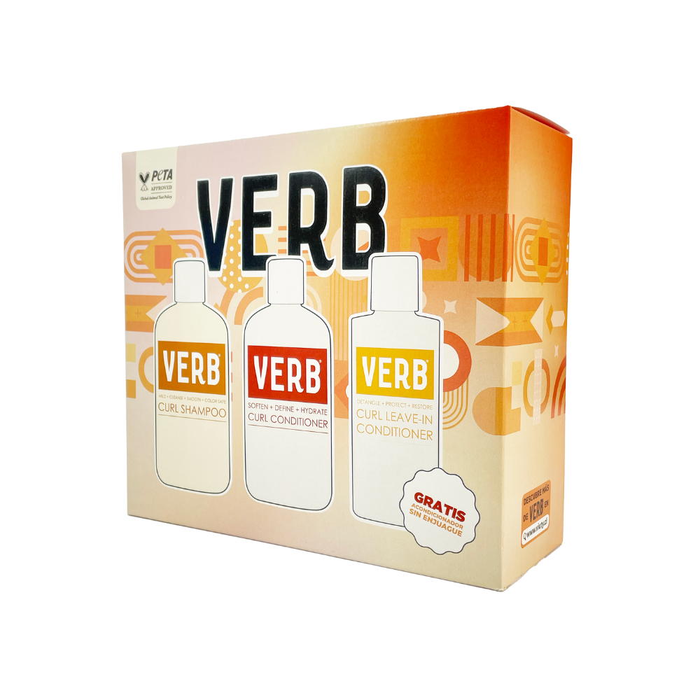 Kit Verb Curl  Shampoo,acondicionador Y Leave In-2