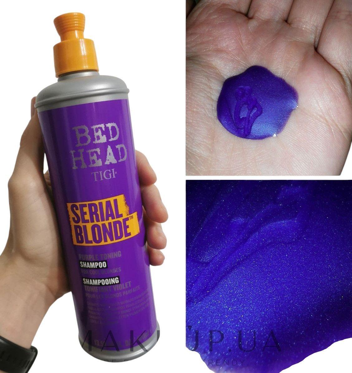 Serial Blonde Bed Head Tigi Shampoo Tono Violeta 400 Ml-1