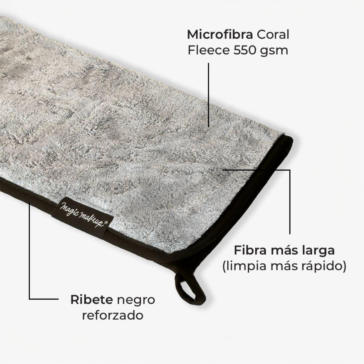 Pack Limpiador instantaneo y Toalla microfibra para limpiar brochas Magic Makeup-4