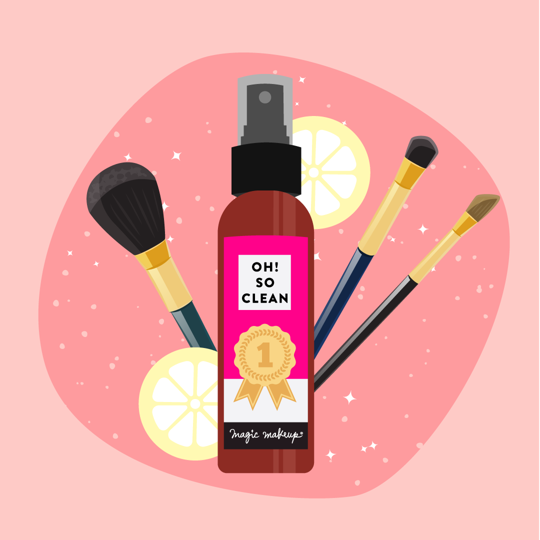 Limpiador instantáneo de brochas de maquillaje OH! SO CLEAN 100ml-5