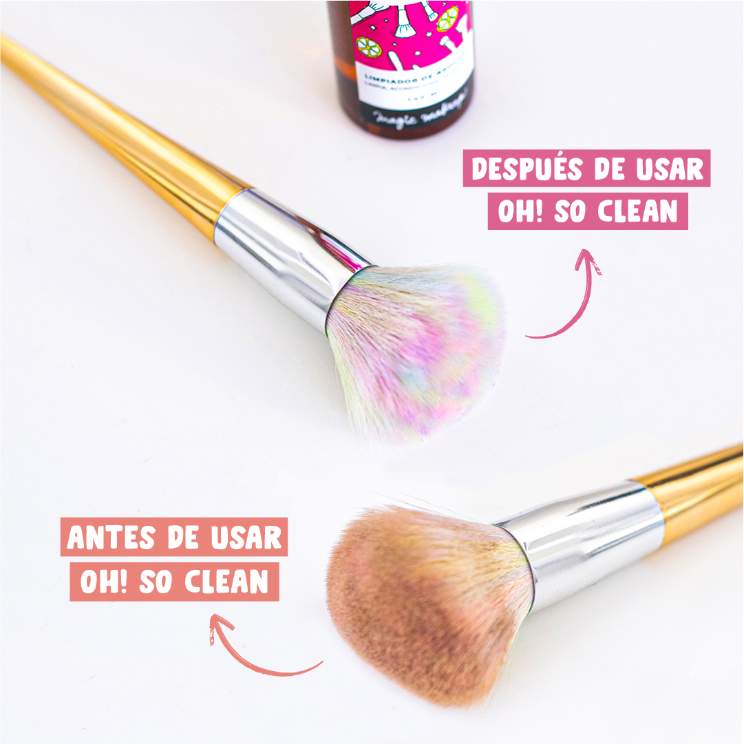 Limpiador instantáneo de brochas de maquillaje OH! SO CLEAN 100ml-7