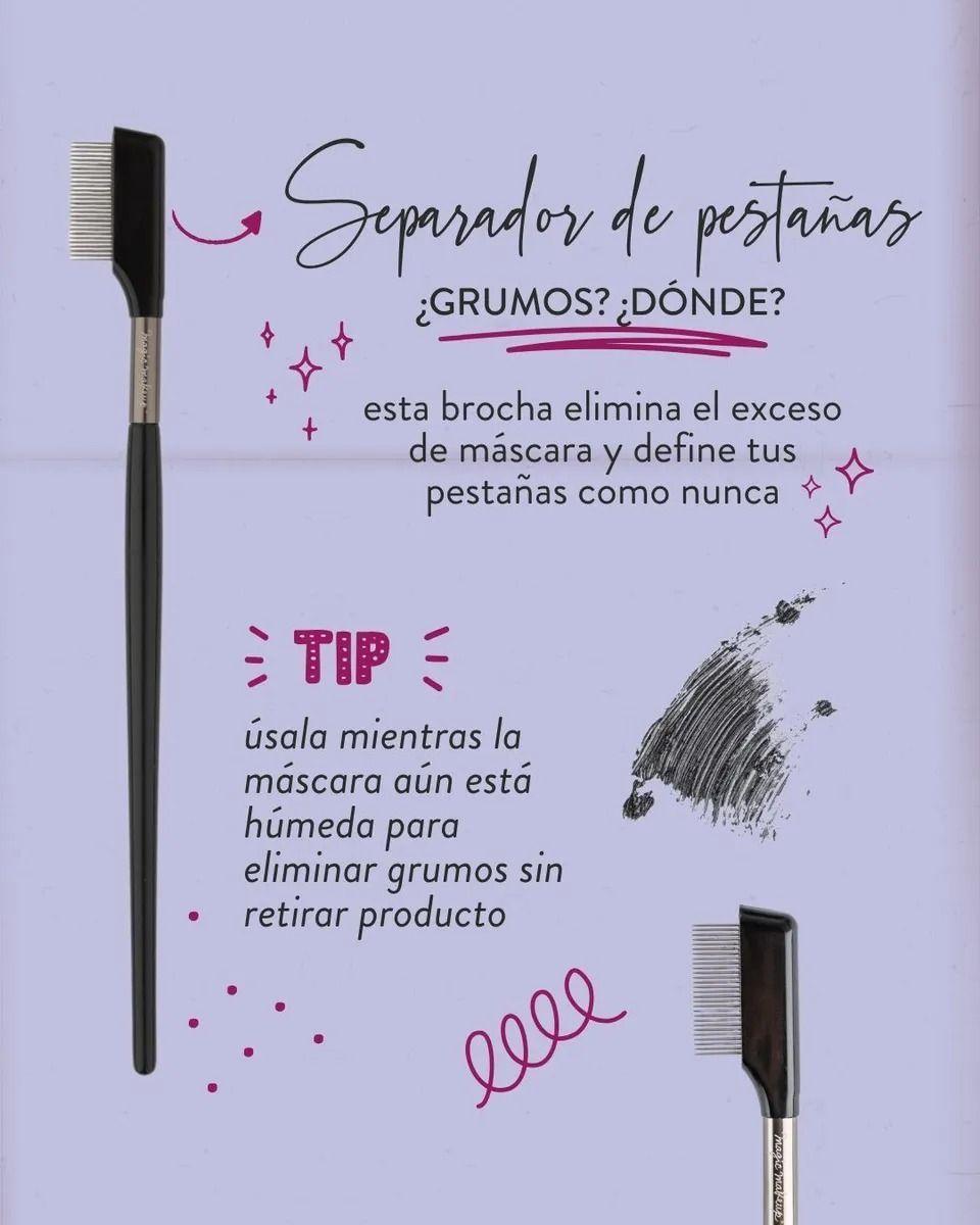 Set 6 brochas de maquillaje OH! MY BRUSH (ojos, cejas y labios)-4