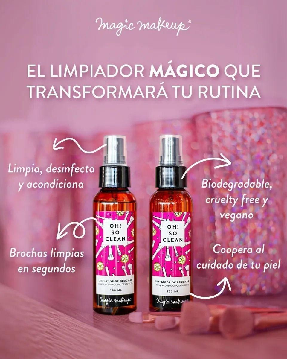 OH SO CLEAN limpiador instantaneo de brochas 100ml-6