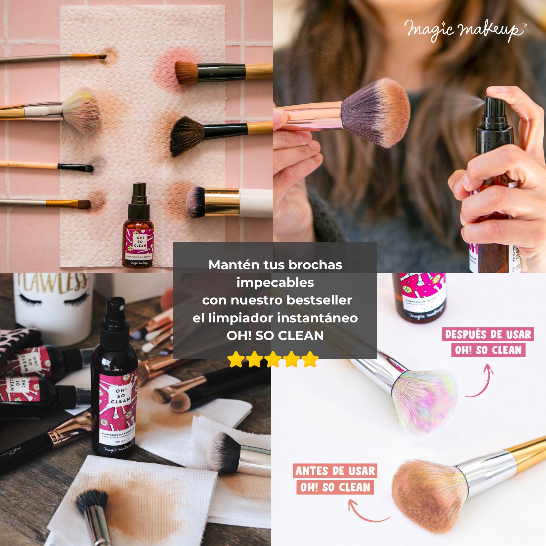 Brocha para sombras OH MY BRUSH por Magic Makeup-5