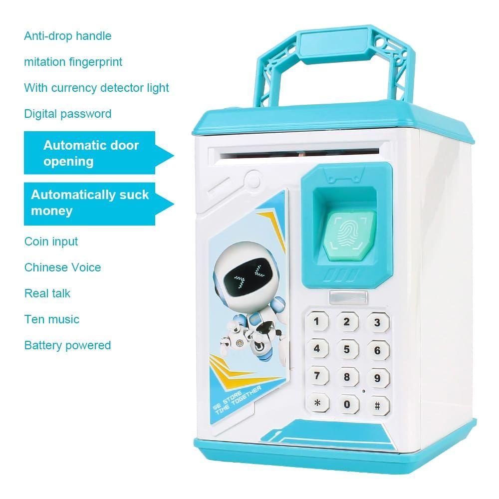 Caja Fuerte Robots Para Niños-5