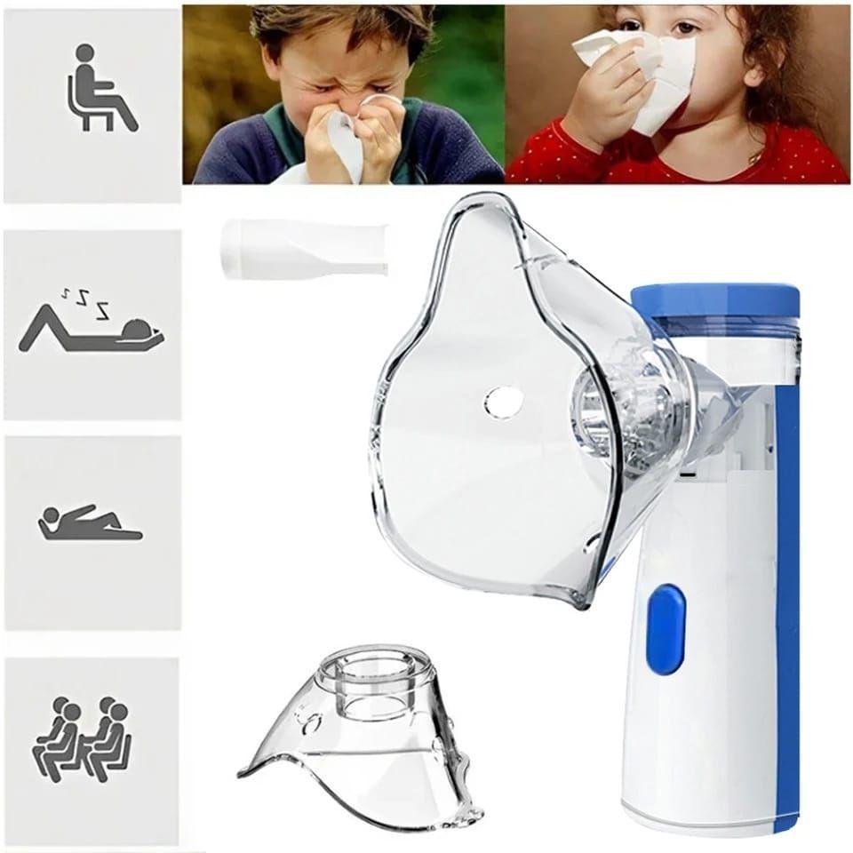 Nebulizador Portatil Inhalador Aerocamara Nebulizador Asma.-3