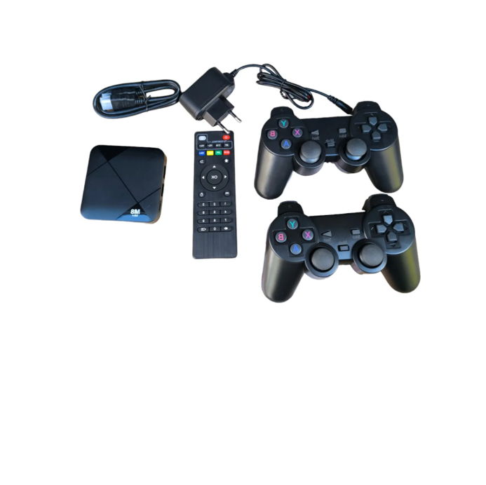Tv Box M8 Mini 4k + Game Tipo De Control Remoto Estándar-2