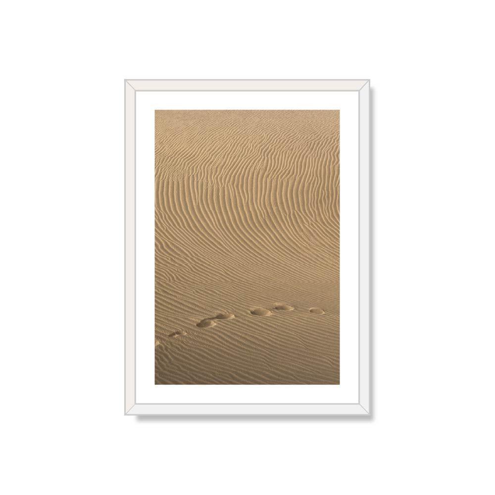Cuadro decorativo Huellas en las dunas 50x70 cm-0