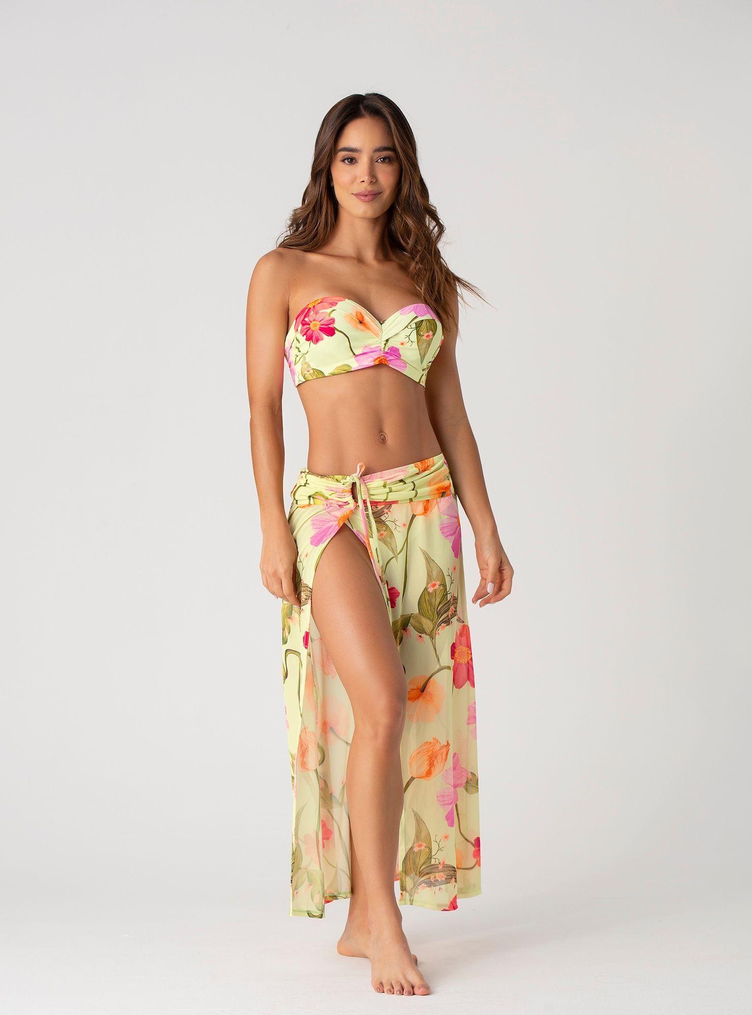 Vestido Largo 929 Con Tunel Est Aluna-1