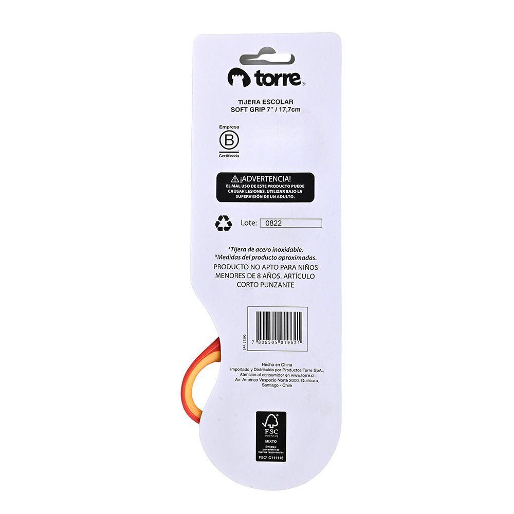 Tijera Soft Grip 7" 17.7 Cm-2