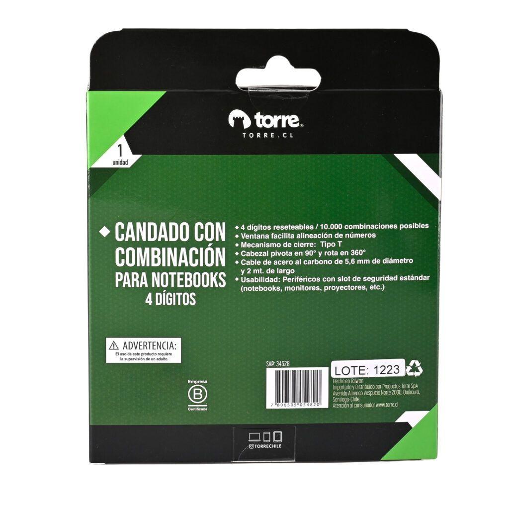 Candado De Seguridad 2M Ultra Slim-4