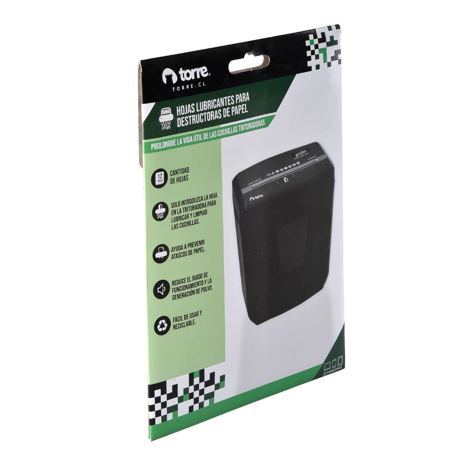 Hojas Lubricantes Para Destructoras 12 Unidades-3