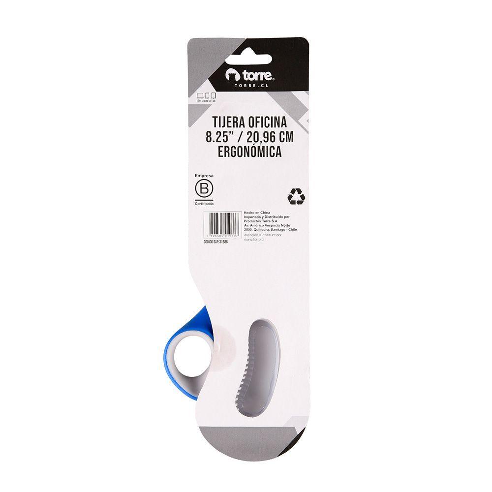 Tijera Oficina  8,25" Ergonomica-2
