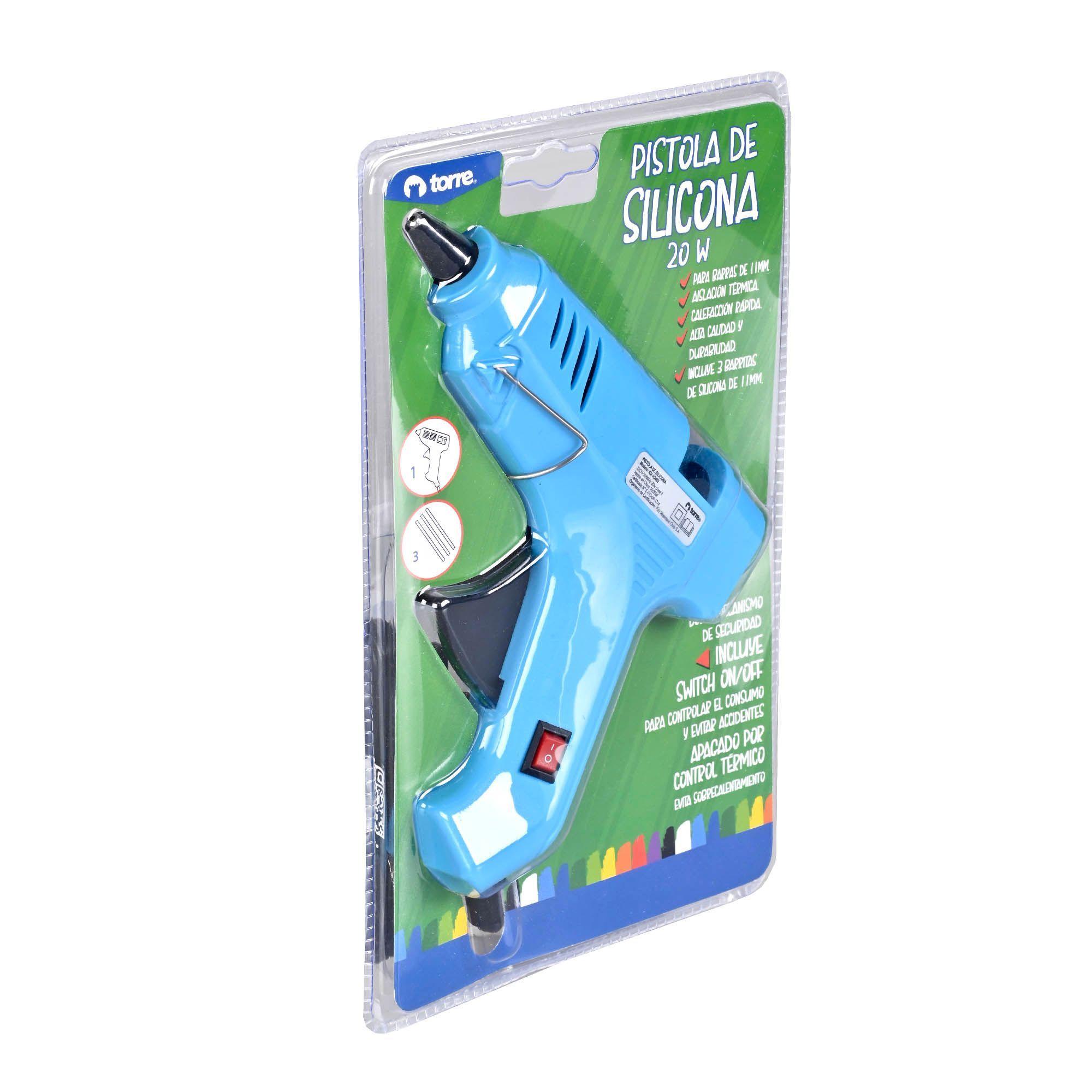 Pistola Silicona 20W Torre-0