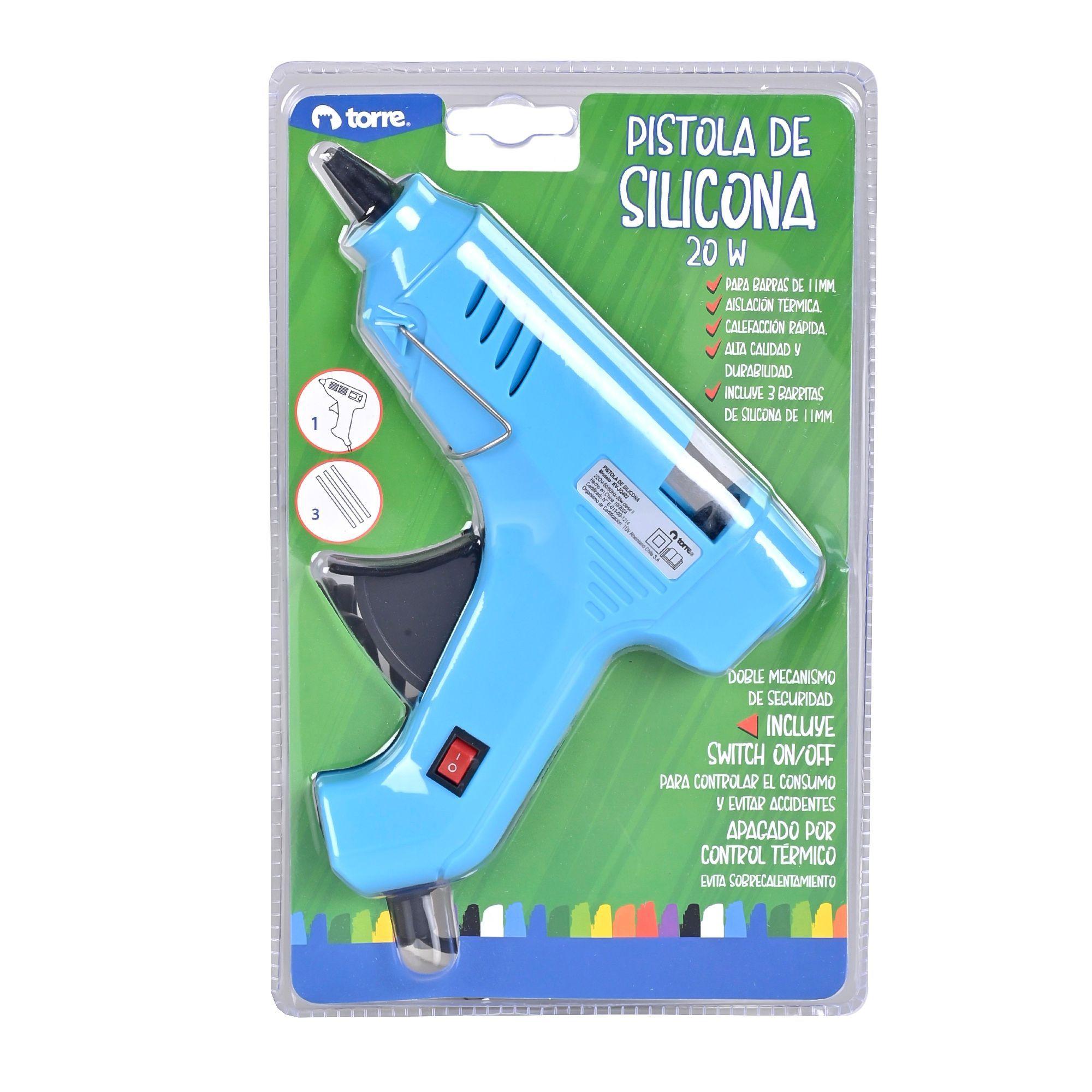 Pistola Silicona 20W Torre-1