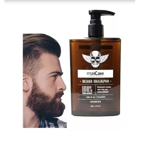 Maxcare® Shampoo Barber 100% Pure Natural 260ml-0