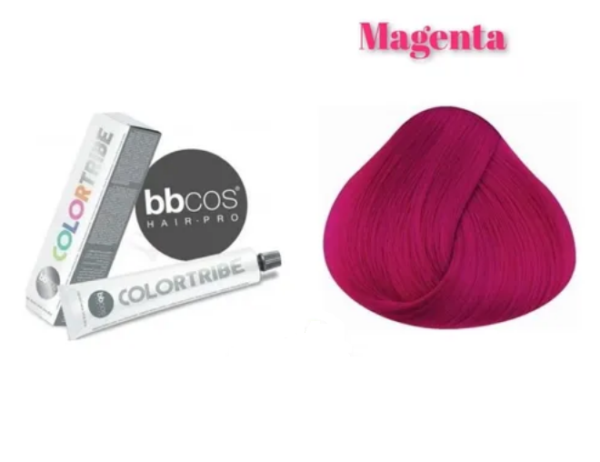Tintura fantasía Colortribe BBcos 100ml tono Magenta-0
