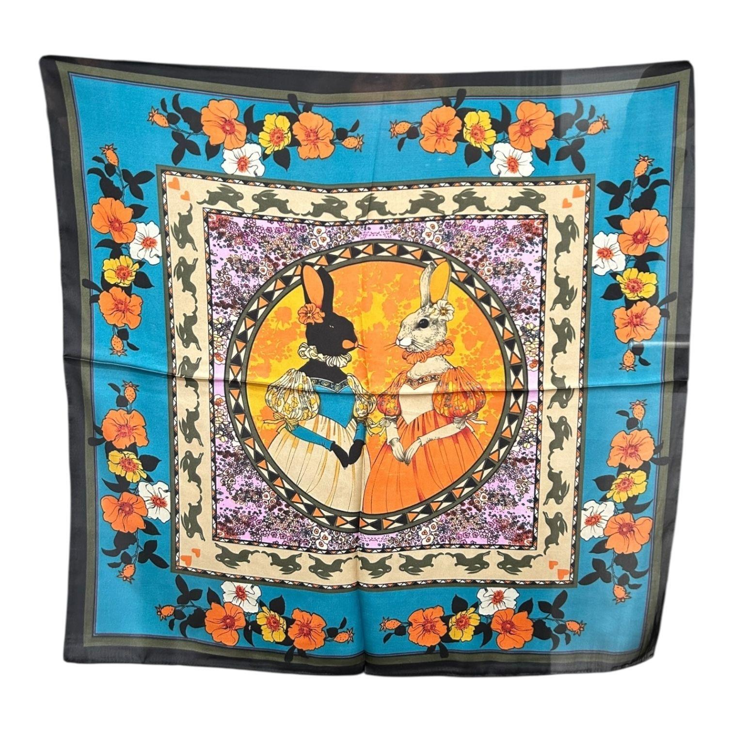 Pañuelo de Seda de Sarga Mujer 70x70 MAXÓ Elisa-2