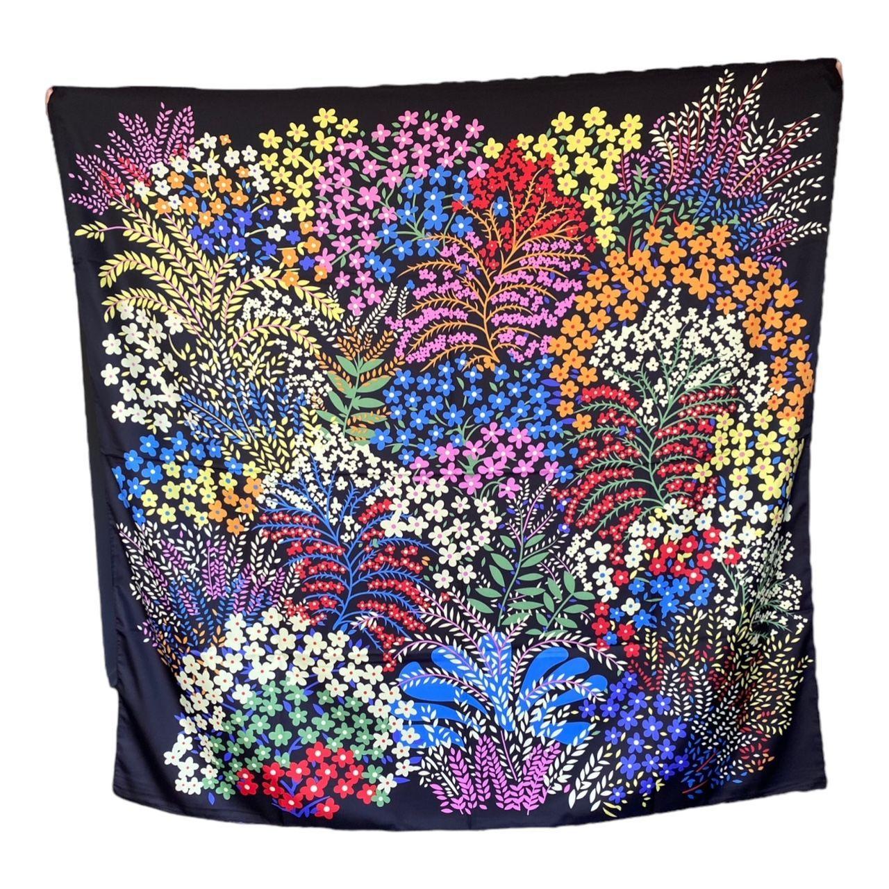 Panuelo de Seda de Sarga Mujer 130x130 MAXO Valentina-1