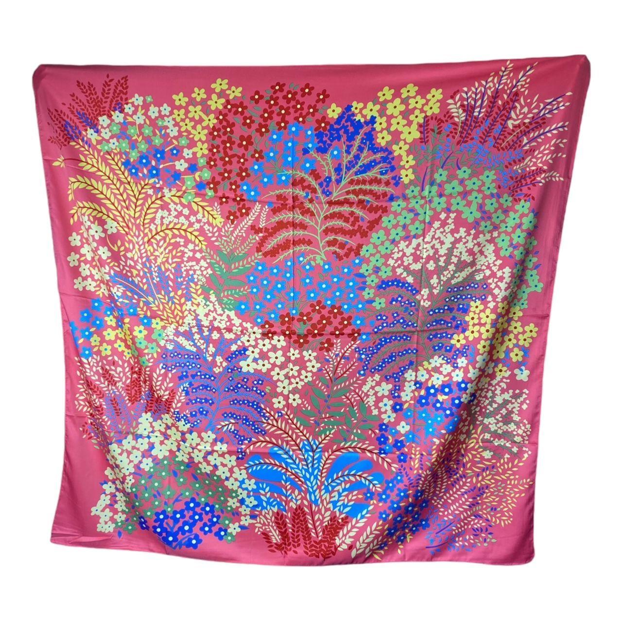 Pañuelo de Seda de Sarga Mujer 130x130 MAXÓ Lorena-2