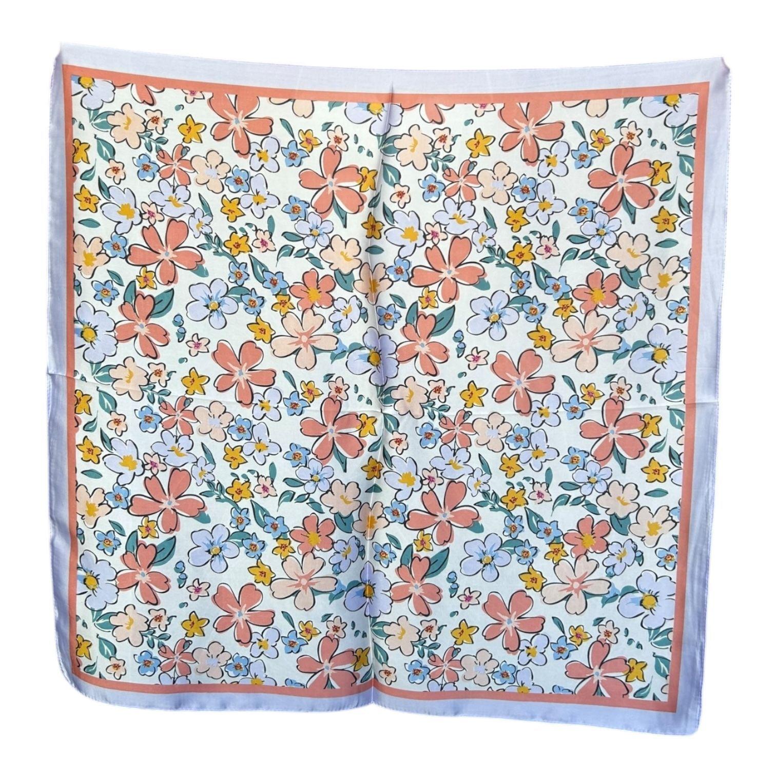 Pañuelo de Seda de Sarga Mujer 70x70 MAXÓ Amelie-2