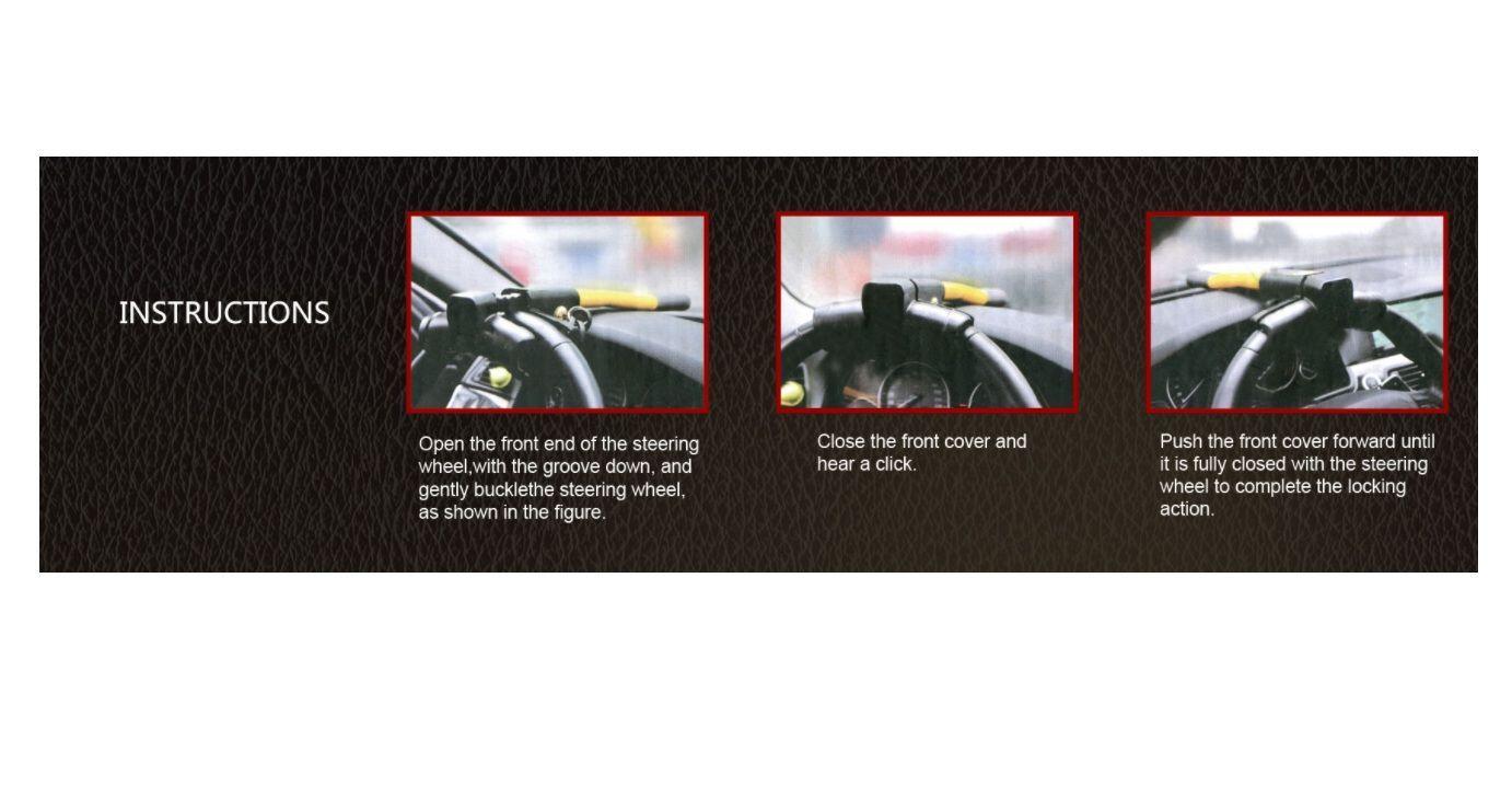 Traba Volante Premium Tipo T Metal Amarillo Negro-3