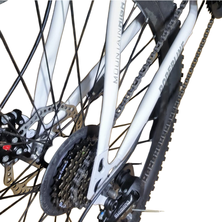 Bicicleta Roderline MTB Aro 27 5 Blanca Frenos Disco Aleacion Aluminio-5