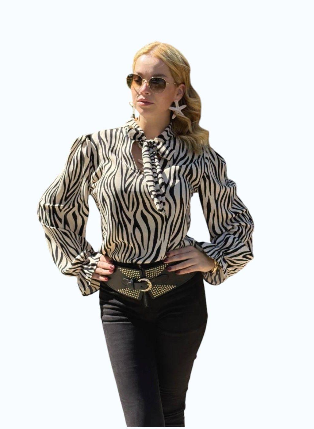 Polera Marisol Manga Globo-3