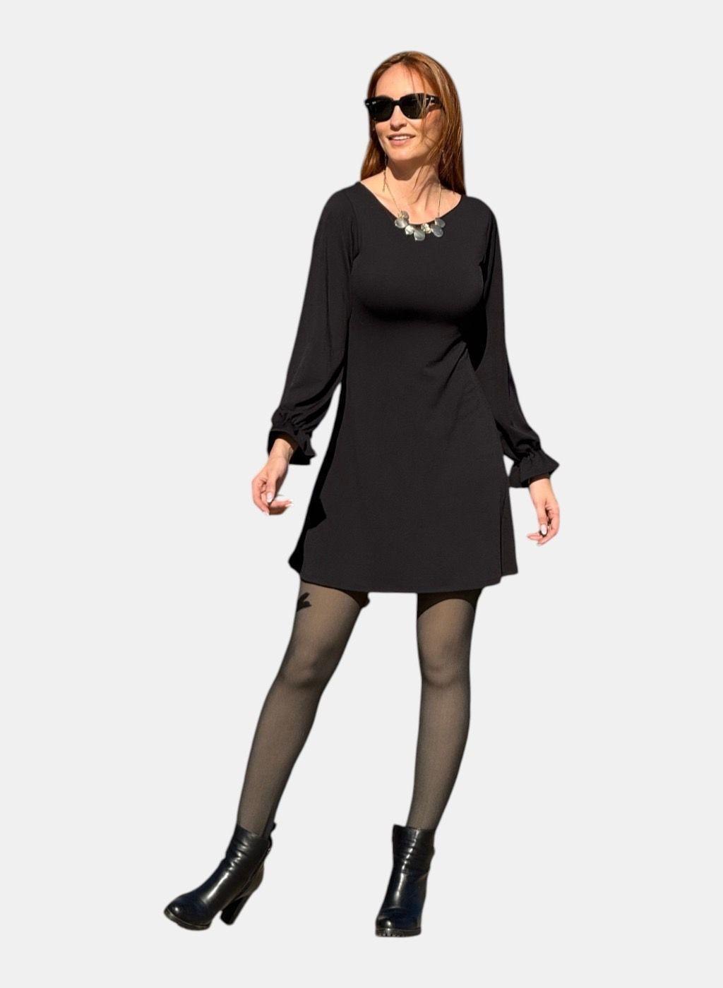 Vestido Lony cuello redondo-2