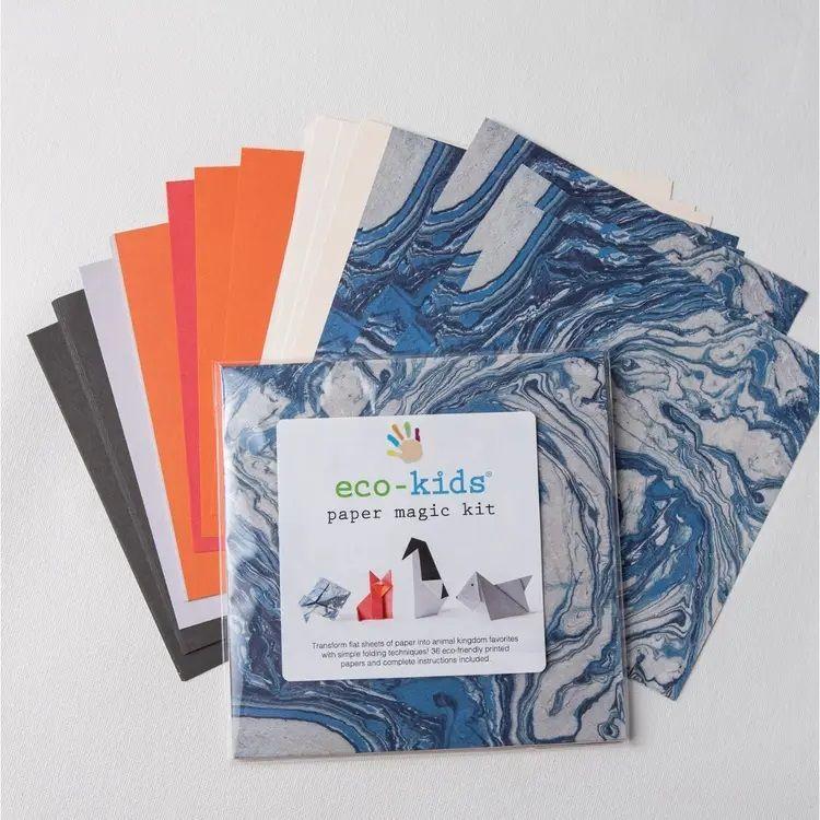 Eco Origami - Set armado papel magico-0