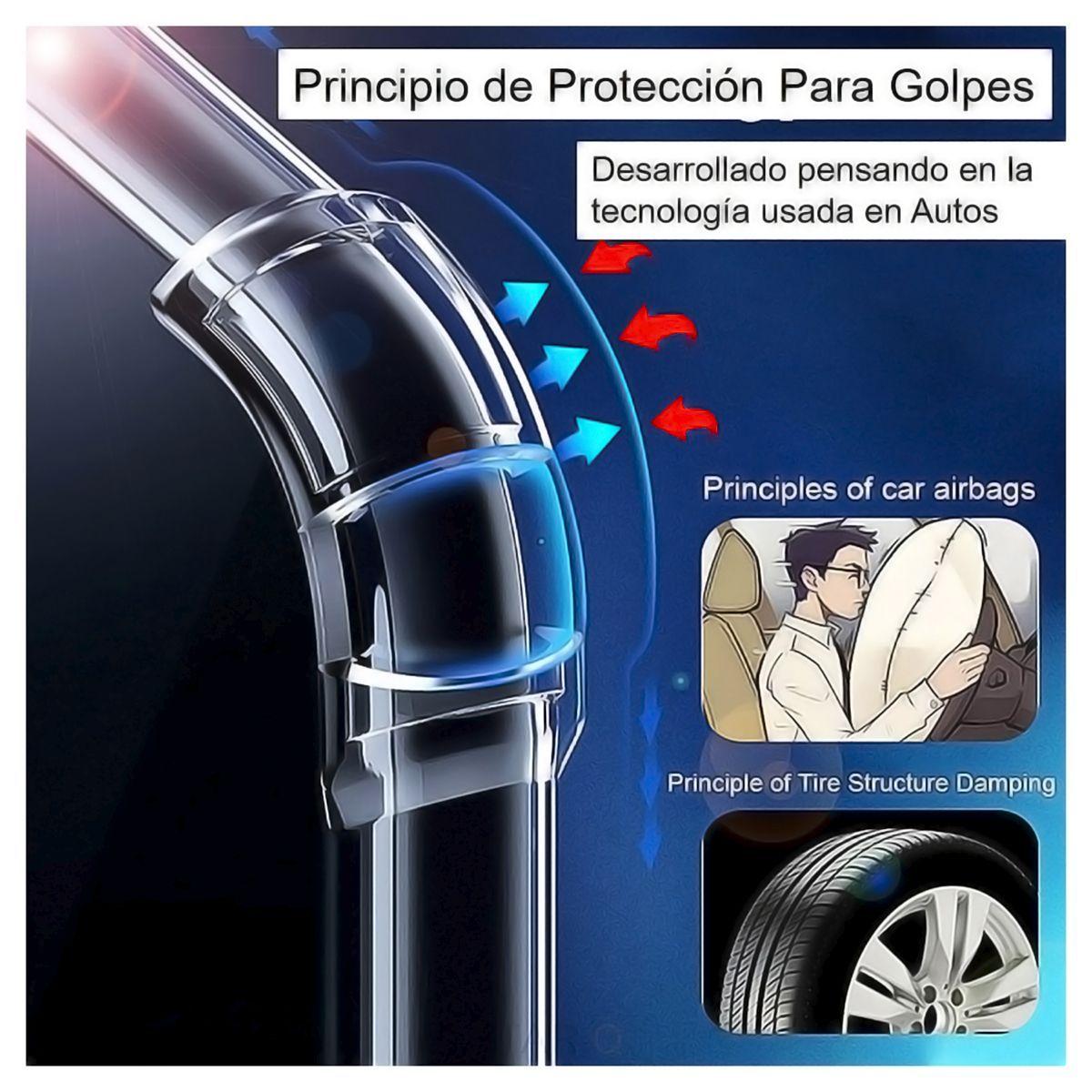 Carcasa Para iPhone 12 PRO MAX Y Lamina Mica Vidrio Completa-2