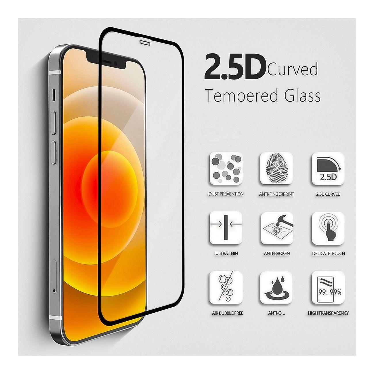 Carcasa Para iPhone 12 PRO MAX Y Lamina Mica Vidrio Completa-4