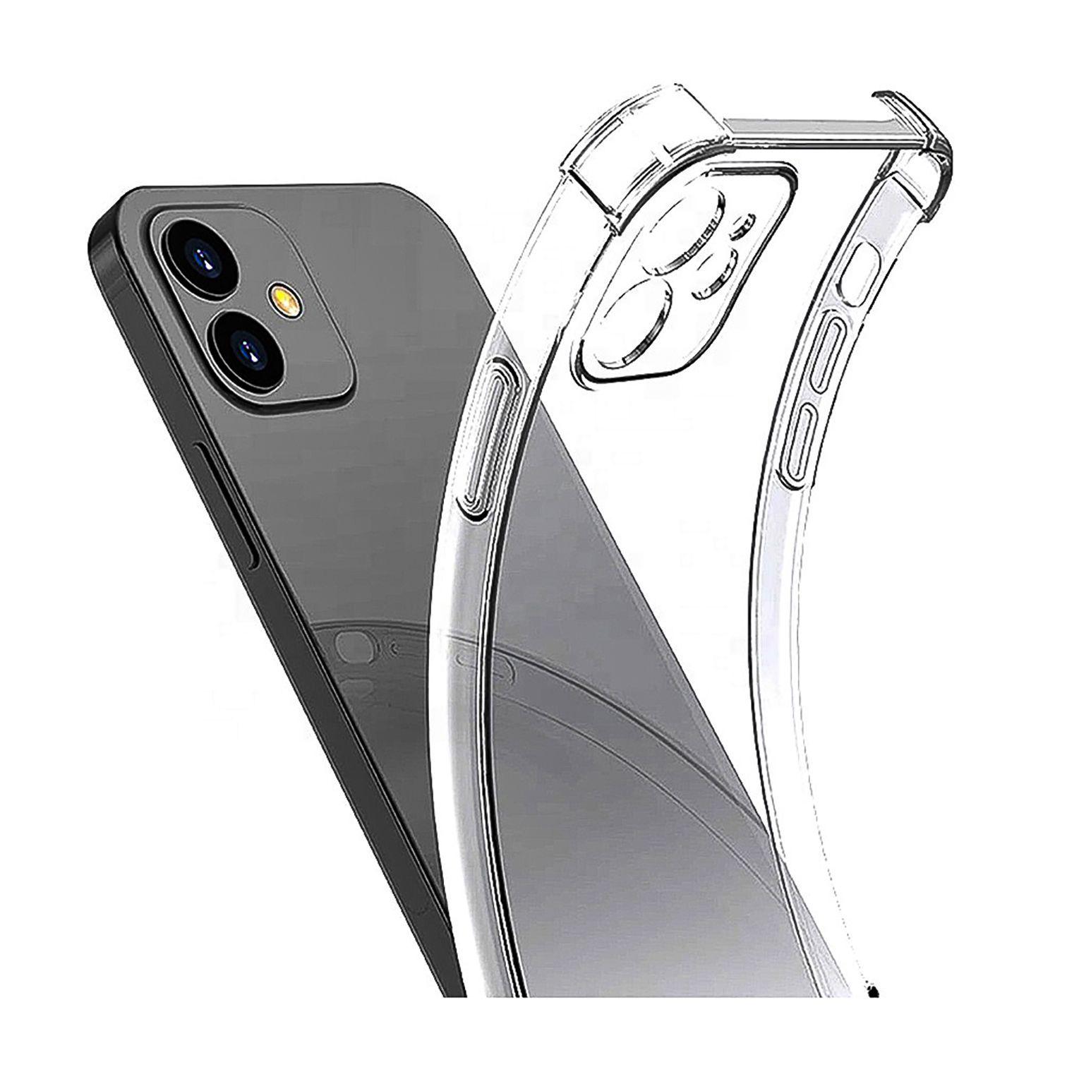 Carcasa Para iPhone 12 Y Lamina Mica De Vidrio-4