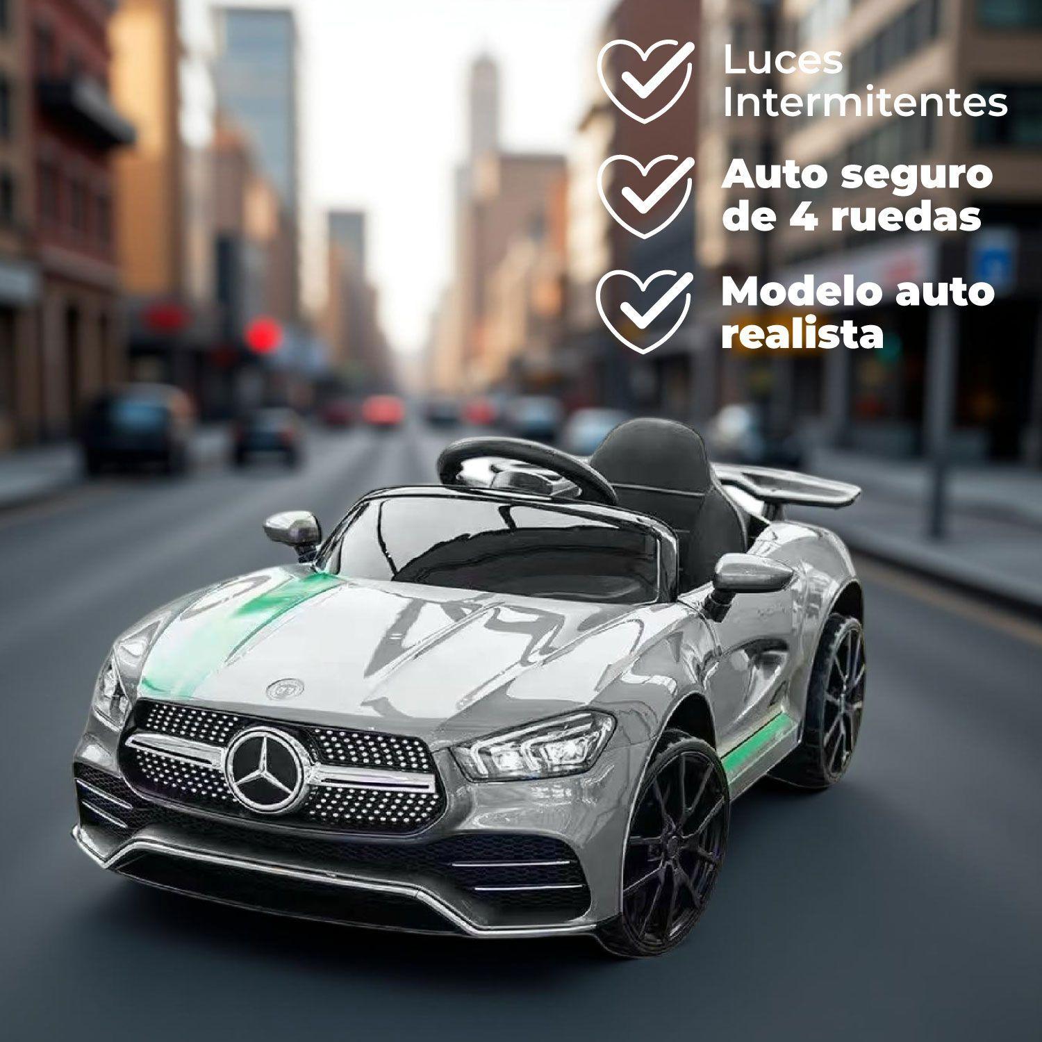 Auto Electrico Mercedes Con Control Remoto, Luces y Sonido-3